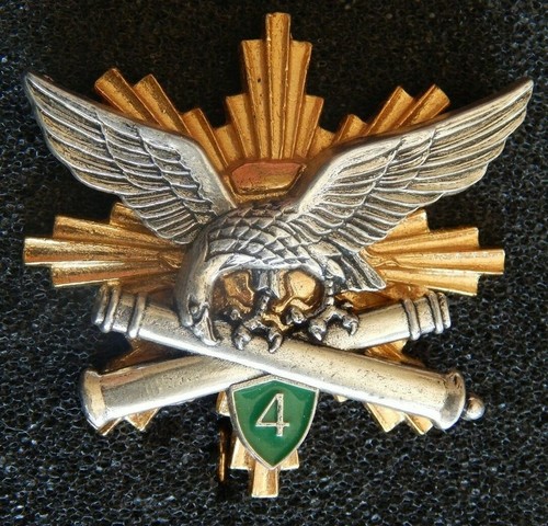 Insigne 4ème batterie 8ème - batterie,