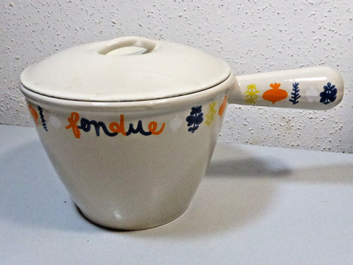 Caquelon fondue vintage le - à,