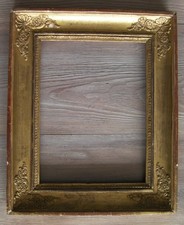 Cadre début 19ème en bois doré Restauration