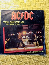 AC/DC You shook me all night long 45 T - 1980