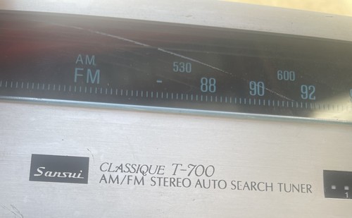Sansui classique 700 - t-700, am/fm
