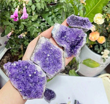 Cristal Améthyste D’Uruguay Violet Pierre Naturelle Précieuse Quartz Brut 200g