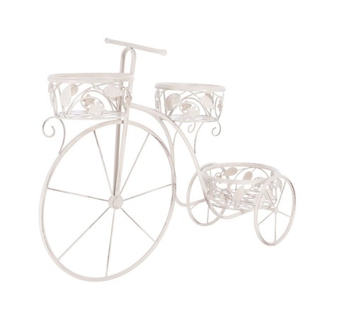 Tricycle porte vases - en, fer