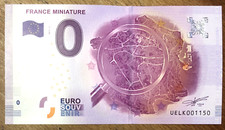 2017 FRANCE MINIATURE N°1 BILLET 0 EURO SOUVENIR BANKNOTE BANCONOTA PAPER MONEY
