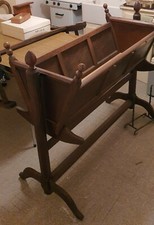 Berceau savoyard en bois à poser au sol ou sur balancelle