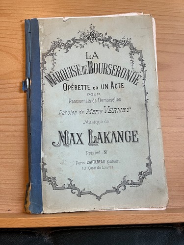 Max lakange marquise de - la,