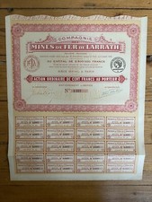 AO: MINES DE FER DE LARRATH (ALGERIE) (H3)