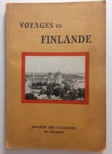 Ancien Livre Touristique VOYAGES EN FINLANDE par Jean Bouchot - ANNÉE 1914