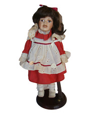 Poupée tête porcelaine avec