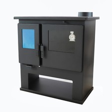 Cuisinière à bois avec dessus en métal, four Verso CS Lite  - 7.7 Kw