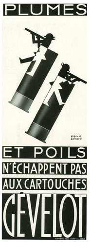 Publicité ancienne chasse