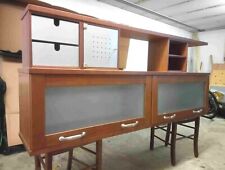 Placard de cuisine vitré + étagère Leicht modèle Ontario Bon Etat (monlaurdom)