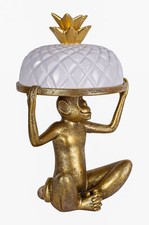 Cloches À Gâteau Ananas Support À Muffins Singe Support À Gâteau Plat À Pied