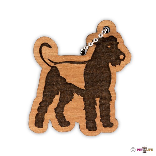 Airedale keychain key chain - airedale,