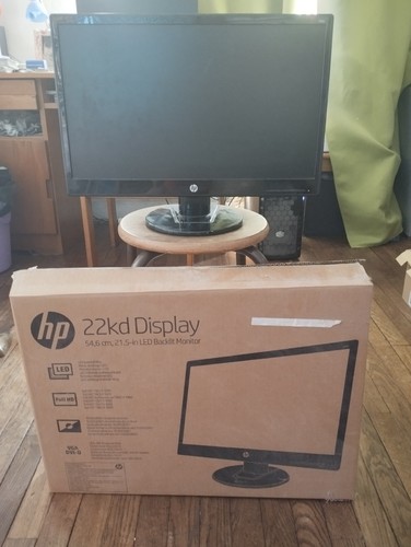 Ecran 22kd monitor - hp,
