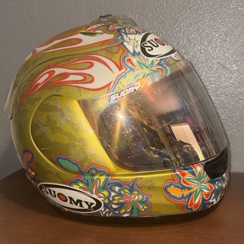 Rare suomy full face helmet - rare,