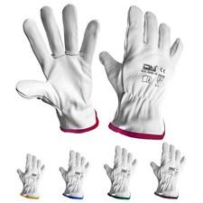 Gants travail cuir - de,