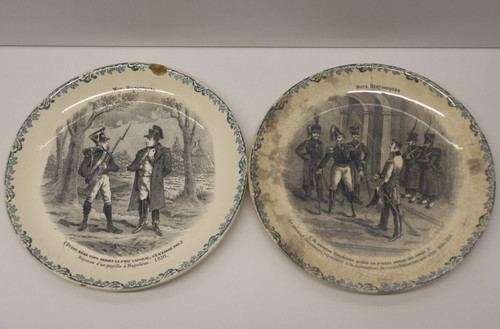 Anciennes assiettes hb - anciennes,