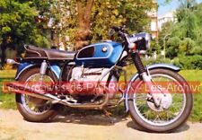 BMW R75/5 ( R 75 750 Série 5 Bleue ) Carte Postale Moto Motorcycle Postcard