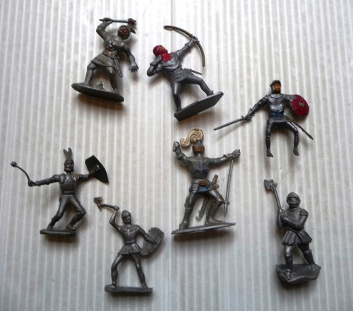 Lot petits chevaliers jouet - lot,