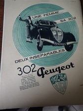 PEUGEOT une femme et sa 302 2
