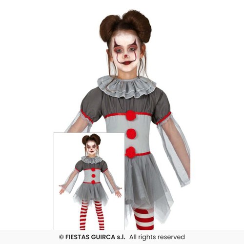 Déguisement fille clown - fille,