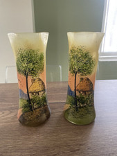 Ancienne paire de vases Legras