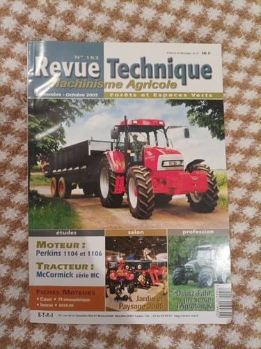 Revue technique cormick - revue,