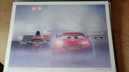 Lithographie disney - lithographie,