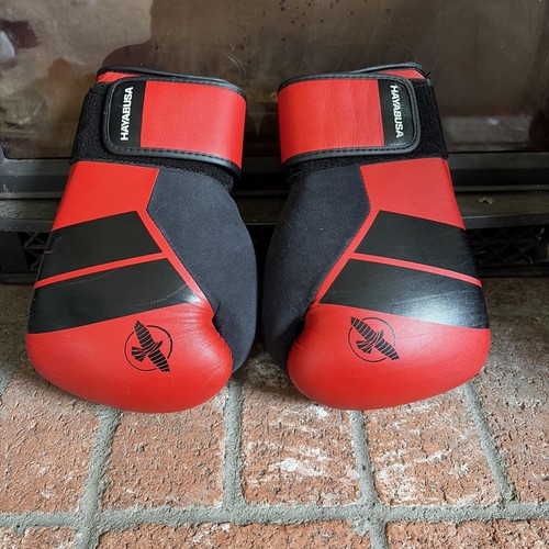 Hayabusa leather red - red, &