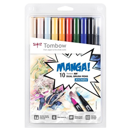 Abt 10c manga1 tombow feutre - tombow,
