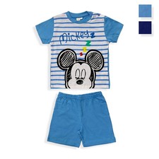 Pyjama Disney MICKEY MOUSE En Coton À Manches Courtes Pour Bébé 5512
