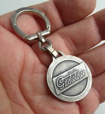 Ancien porte clé Augis Gestetner Bureautique Copieur St Christophe, Année 60.