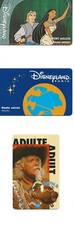 Lot 3 tickets Entrée DISNEYLAND PARIS Années 96 & 99 - EURODISNEY PASS - 