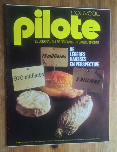 Journal pilote 750 - pilote, n°