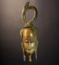 Masque africain Baule Tribe