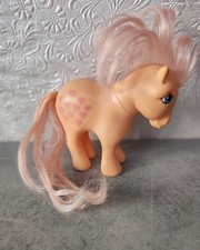 Vintage Mon Petit Poney G1 PEACHY coeur rose MLP My Little Pony 1982 ITALY 80s