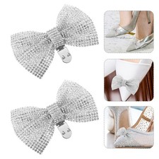  2 Pcs Bijoux De Chaussures Décorations D'arc Accessoires Pour Femmes