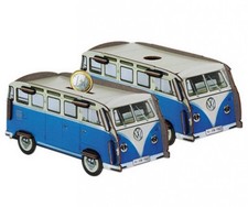 Volkswagen Combi bleu Tirelire kit en bois éco certifié - 7 x 16x 7 cm - vendu