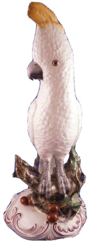 Grande figurine cockatoo en - de,