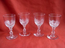 BACCARAT,4 VERRES A