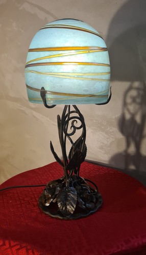 Lampe fer forgé - lampe,