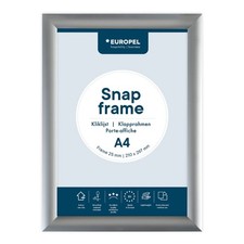 Cadre clipsable A4 aluminium