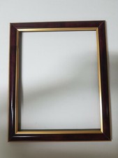 Cadre en Bois Or Acajou Per.foto, Imprimés, Affiche -LARG.CM3 ALT.CM1.7 BAT.1