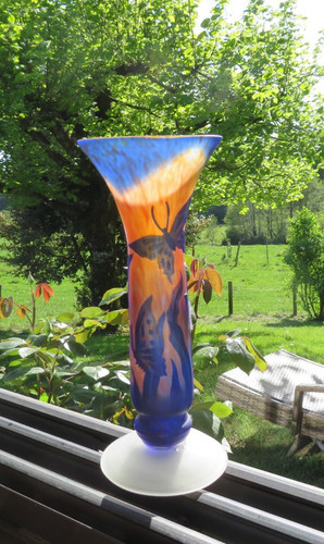 Vase patte verre - vase, de