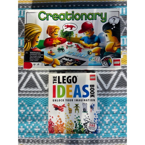 Lego creationary board game - board,