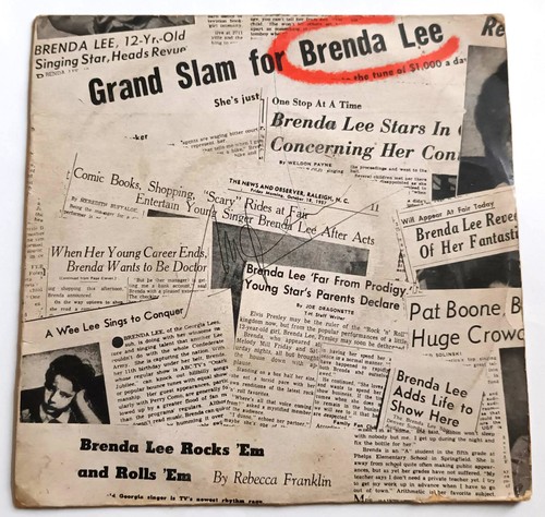 Vinyl brenda lee - vinyl, ep