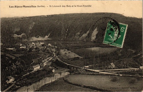 Cpa saint leonard des bois - saint-leonard-des-bois, et