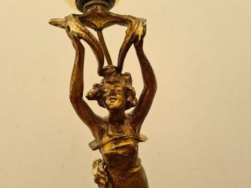 Lampe regule art nouveau - en,