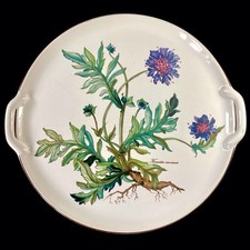 Plat à gateau / tarte faience Villeroy & Boch modèle BOTANICA  32 X 30 cm